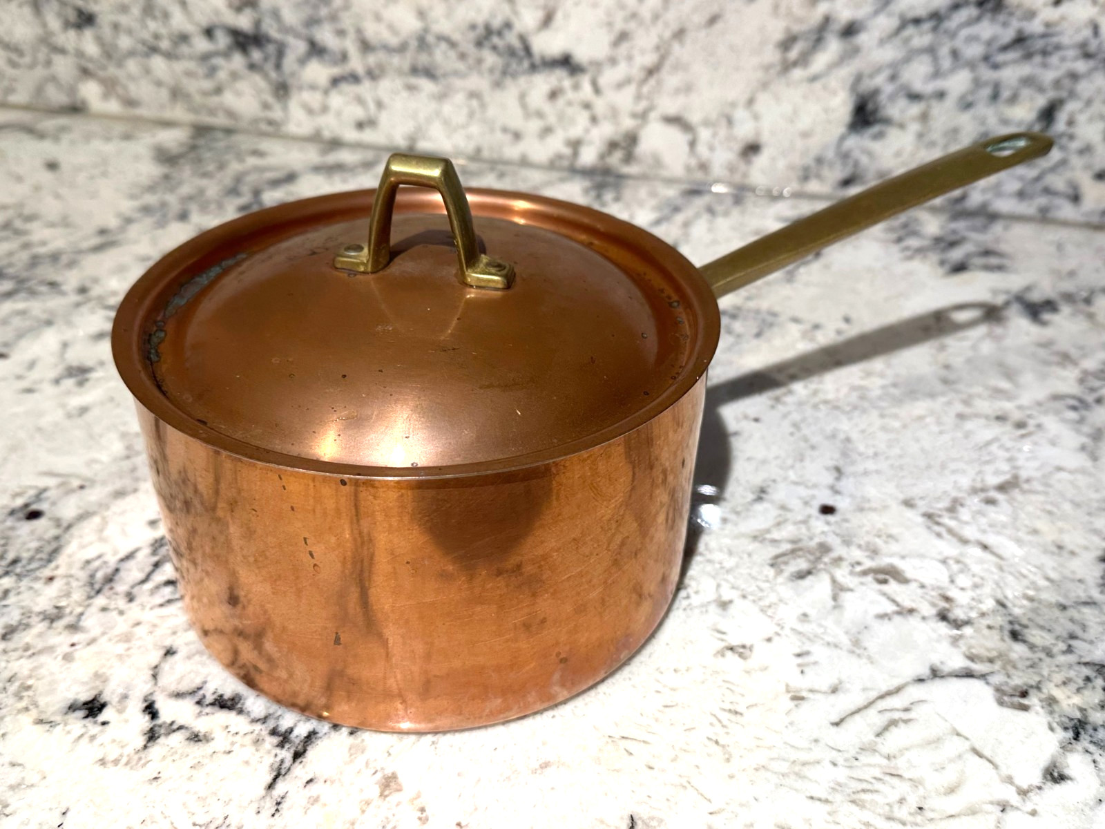 PAUL REVERE VTG Commemorative 1801 1776-1976 Ltd Ed Copper 2 Qt Lidded Sauce Pan PAUL REVERE VTG Commemorative 1801 1776-1976 Ltd Ed Copper 2 Qt Lidded Sauce Pan