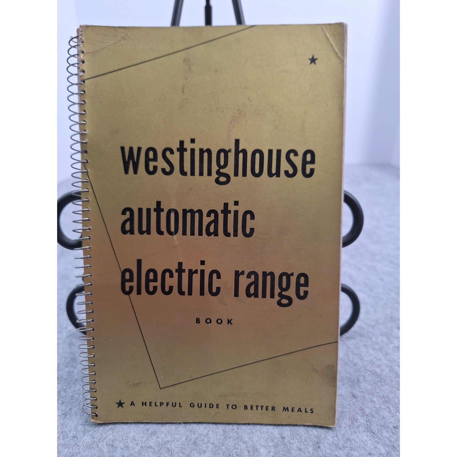 Vintage Westinghouse Automatic Electric Range Book - Recipes - Food Charts Vintage Westinghouse Automatic Electric Range Book - Recipes - Food Charts