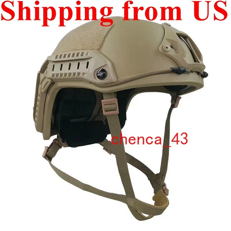 US Sandy Fast UHMW-PE Tactical Helmet Level 3 Bulletproof Gear Ballistic IIIA