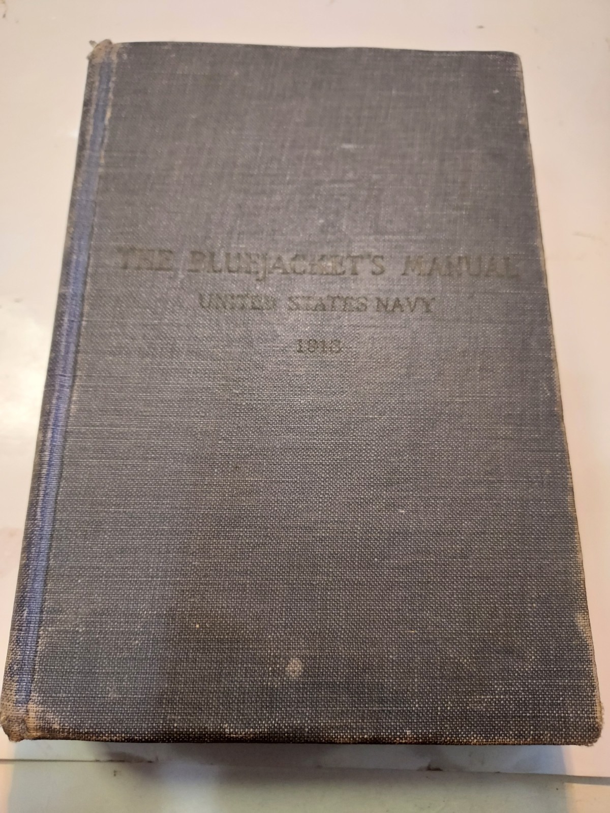 1918 WWI The Bluejacket\'s Manual, United States Navy, Sixth Edition, Hardcover 1918 WWI The Bluejacket\'s Manual, United States Navy, Sixth Edition, Hardcover