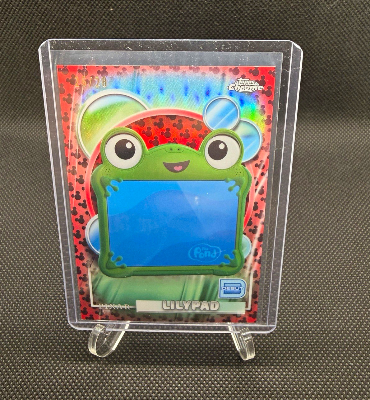 Topps 2026 Chrome Disney/Pixar Toy Story 4 Lilypad Parallel #199 Card /28 Topps 2026 Chrome Disney/Pixar Toy Story 4 Lilypad Parallel #199 Card /28