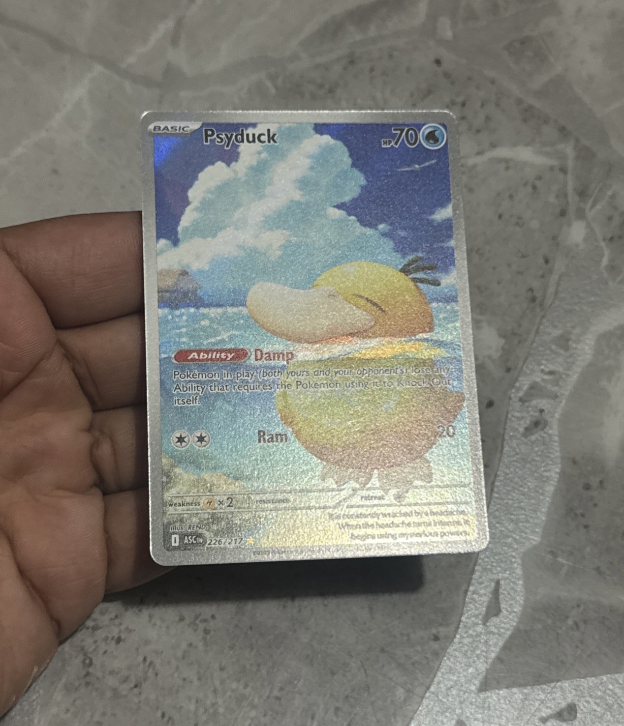 The Pokémon Company Pokémon TCG Psyduck 226/217 Ascended - MINT GRADEABLE The Pokémon Company Pokémon TCG Psyduck 226/217 Ascended - MINT GRADEABLE