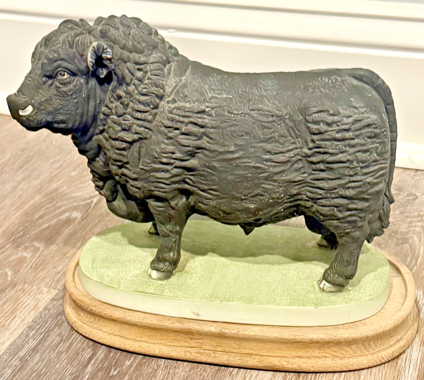 Angus Bull - Andrea by Sadek Figurine Farmland Ranch House Decor Made In Japan Angus Bull - Andrea by Sadek Figurine Farmland Ranch House Decor Made In Japan