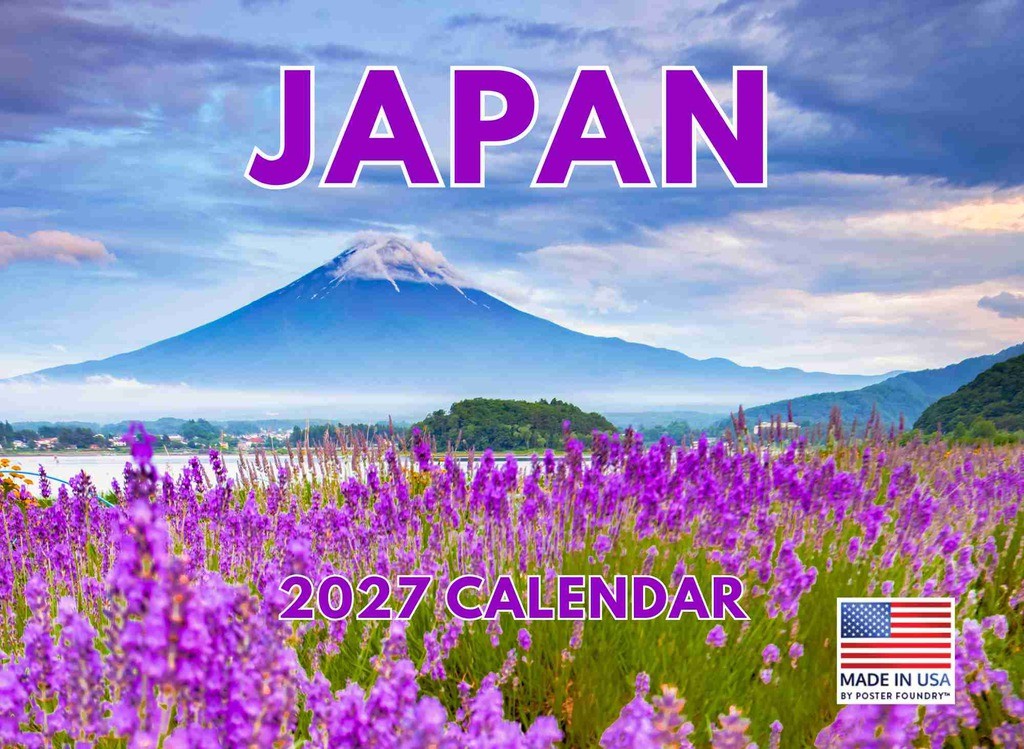 Japan Calendar 2027 Japanese Gifts Monthly Wall Calender 12 Month 12x18 Japan Calendar 2027 Japanese Gifts Monthly Wall Calender 12 Month 12x18