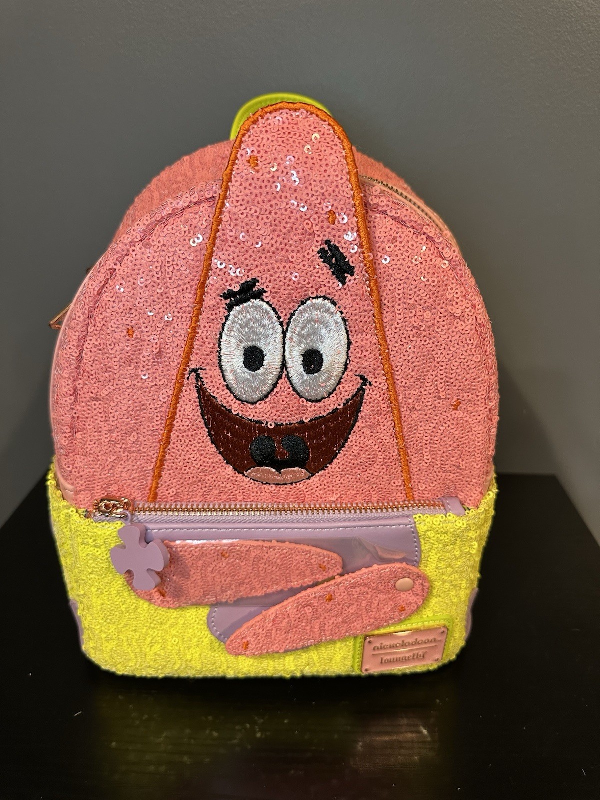 🔥Loungefly Bag PATRICK STAR Sequin SpongeBob SquarePants Nickelodeon Backpack🔥 🔥Loungefly Bag PATRICK STAR Sequin SpongeBob SquarePants Nickelodeon Backpack🔥