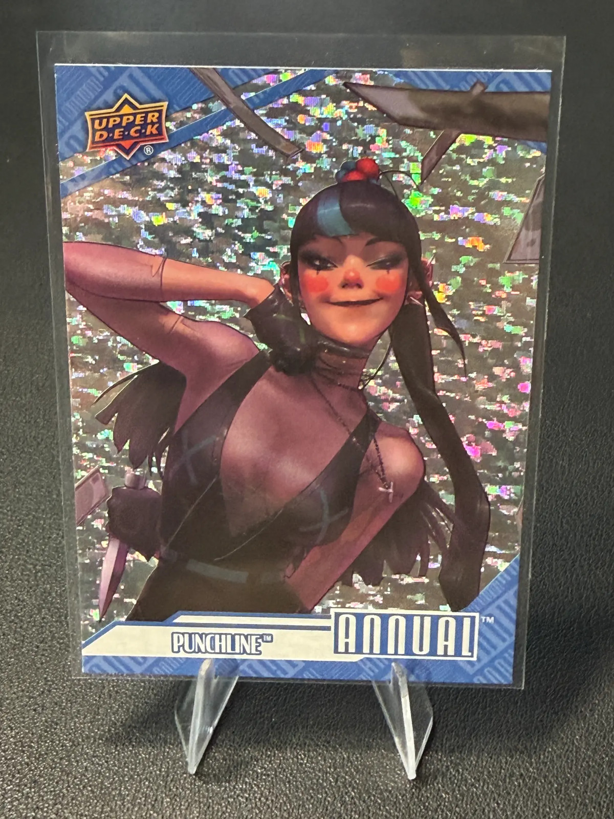 Punchline #20 Silver Sparkle 2024-25 Upper Deck DC Annual Parallel Punchline #20 Silver Sparkle 2024-25 Upper Deck DC Annual Parallel