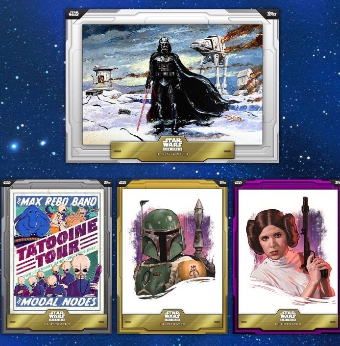 TOPPS STAR WARS CARD TRADER ILLUSTRATED SEPTEMBER 2026 COLLECTION SR/R/UC SET TOPPS STAR WARS CARD TRADER ILLUSTRATED SEPTEMBER 2026 COLLECTION SR/R/UC SET
