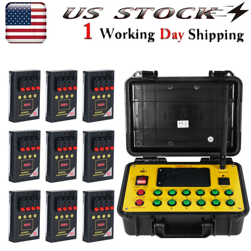36 Cues Wireless Fireworks Firing system remote control fire control equipment