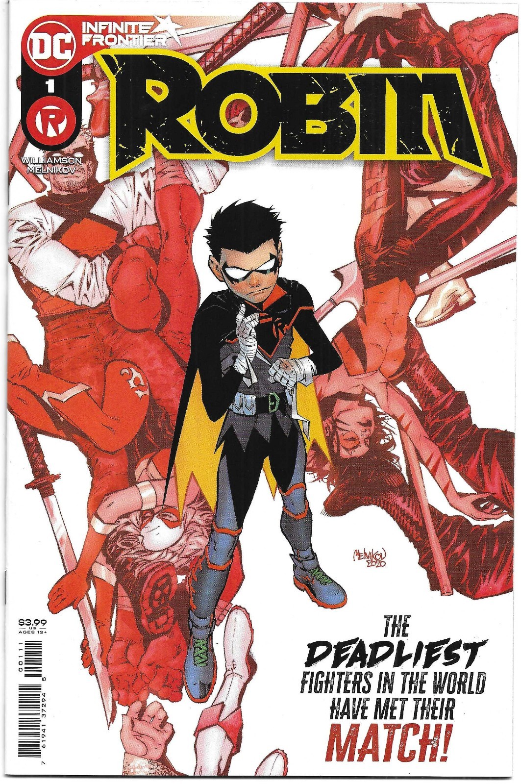 Robin #1 MODERN AGE DC COMIC BOOK Damian Wayne - Batman Titans Flatline 2021 NM