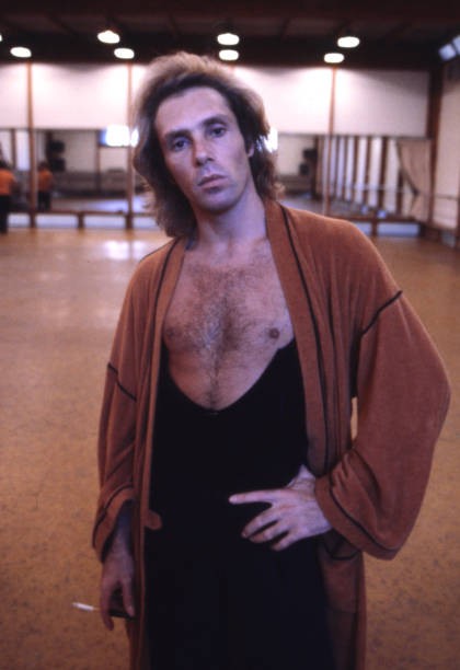 Argentinian dancer Jorge Donn Brussels Belgium October 1981 Old Photo