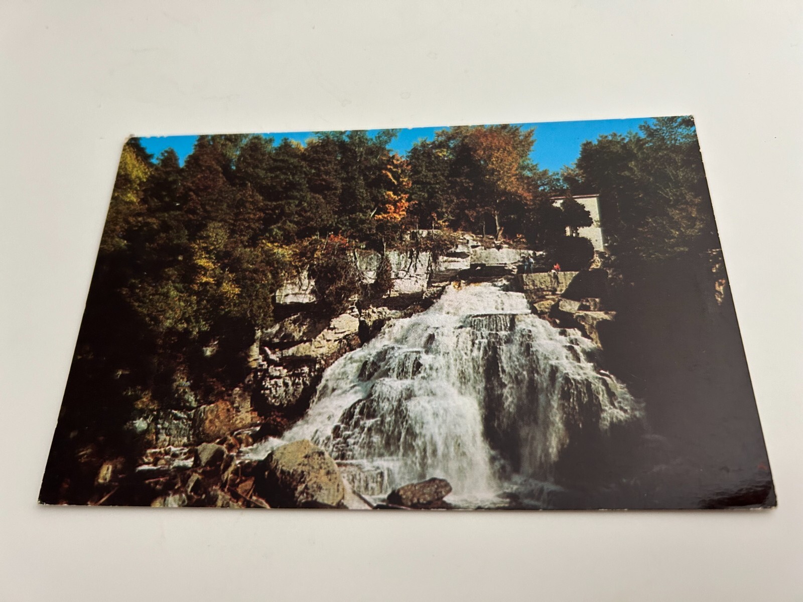 Inglis Falls near Owen Sound Canada Sydenham River Postcard Inglis Falls near Owen Sound Canada Sydenham River Postcard