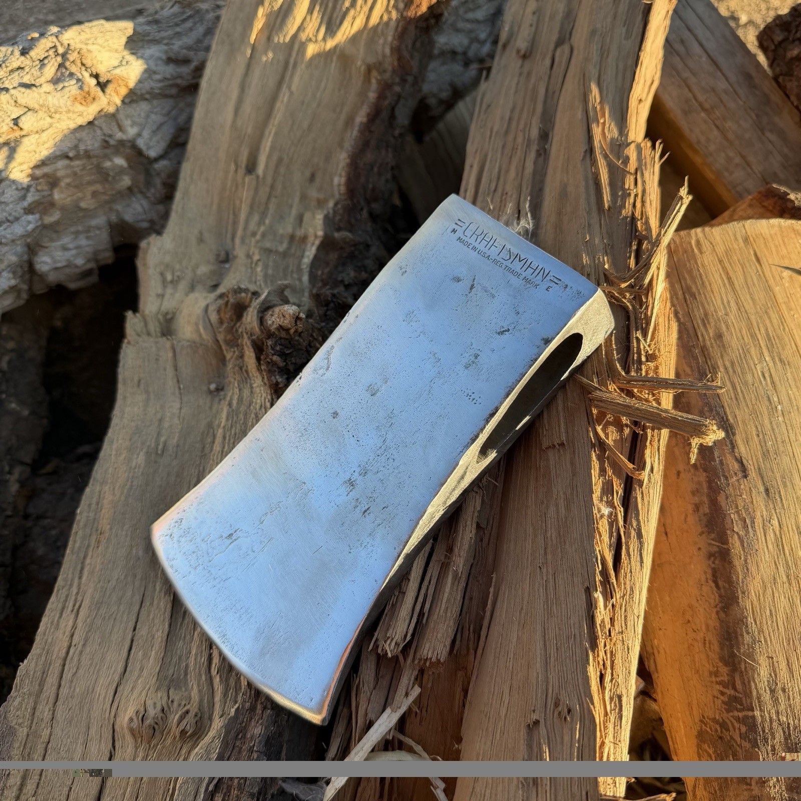 Vintage =CRAFTSMAN = Axe Head 3-1/2 Lbs M.E Reg.Trademark Made in USA Single Bit Vintage =CRAFTSMAN = Axe Head 3-1/2 Lbs M.E Reg.Trademark Made in USA Single Bit