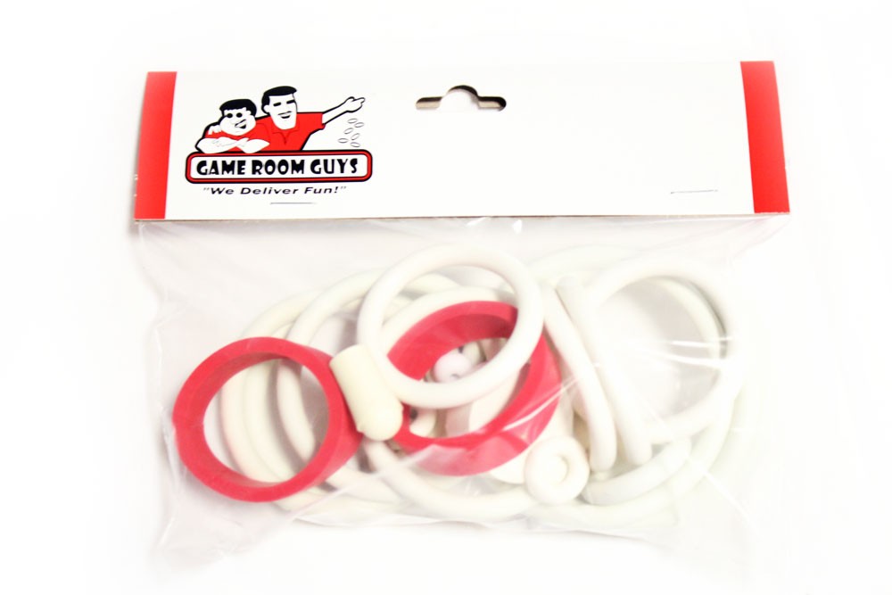 Bally Dolly Parton Pinball Machine Replacement Repair Rubber Ring Kit White