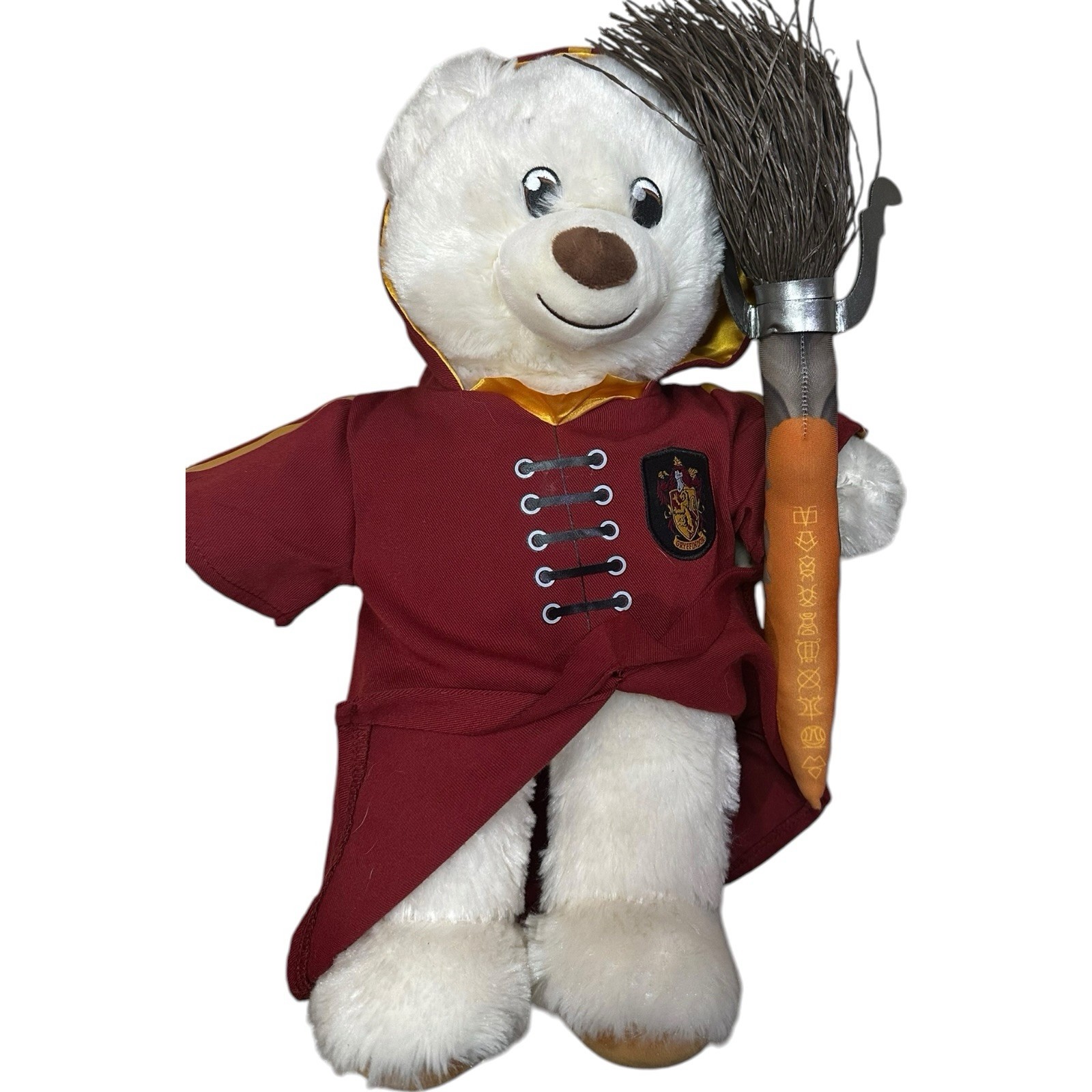 Harry Potter Build A Bear Gryffindor House with Quidditch Robe and Broom