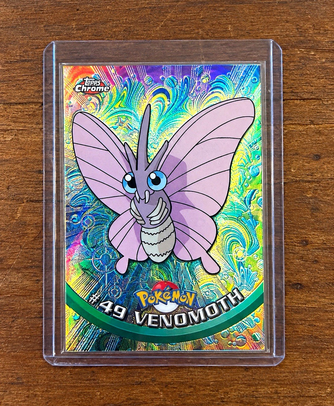 🦋  Pokemon Topps | VENOMOTH SPECTRA Halo | Ultra Rare | NM 🦋