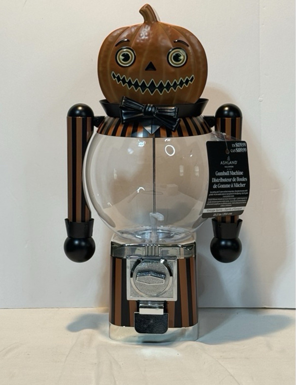 Brand New Viral Ashland Michaels Halloween Gumball Machine Jack o Lantern 23.5 Brand New Viral Ashland Michaels Halloween Gumball Machine Jack o Lantern 23.5