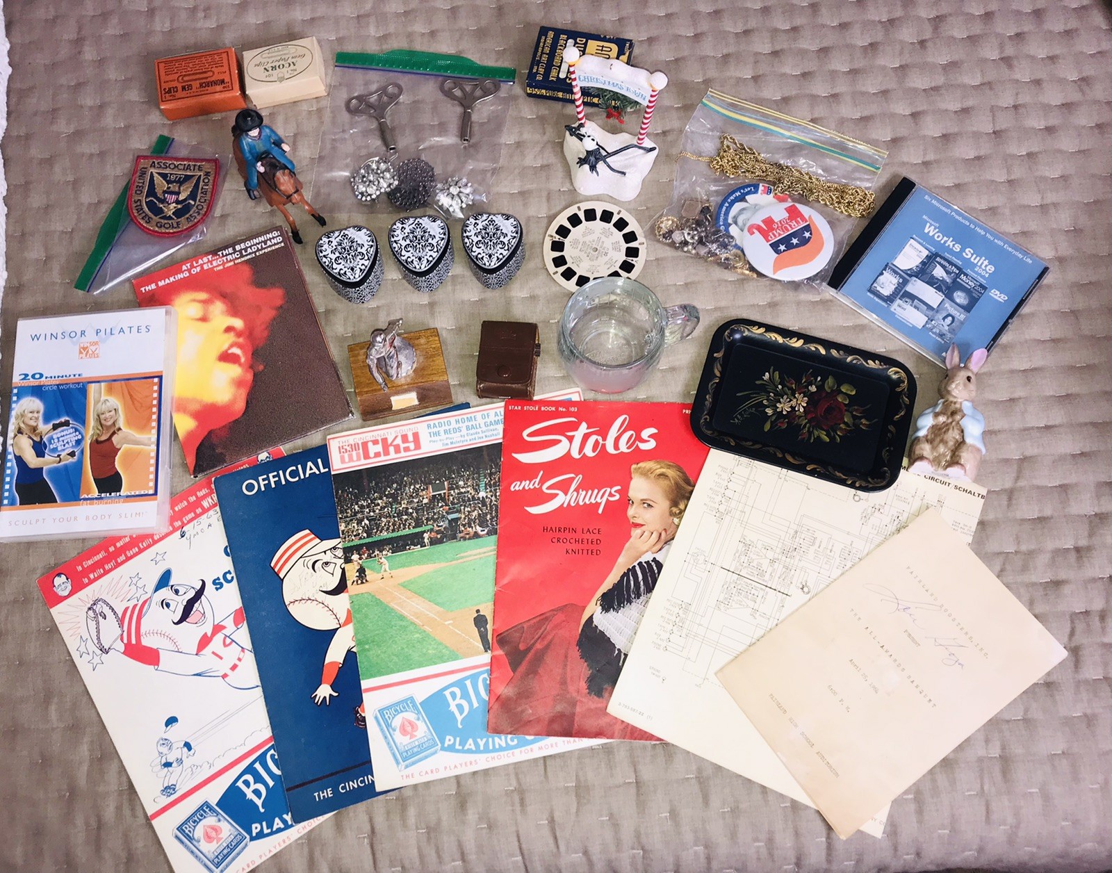 VTG & Modern JUNK DRAWER Lot Miscellaneous Odd Lots Ephemera ESTATE FIND