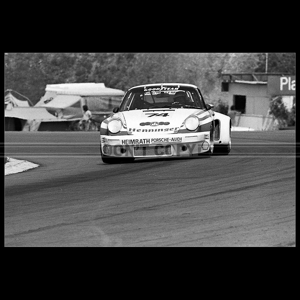 Photo A.024952 PORSCHE CORSA RSR LUDWIG HEIMRATH MOSPORT PARK IMSA GT 1975 Photo A.024952 PORSCHE CORSA RSR LUDWIG HEIMRATH MOSPORT PARK IMSA GT 1975