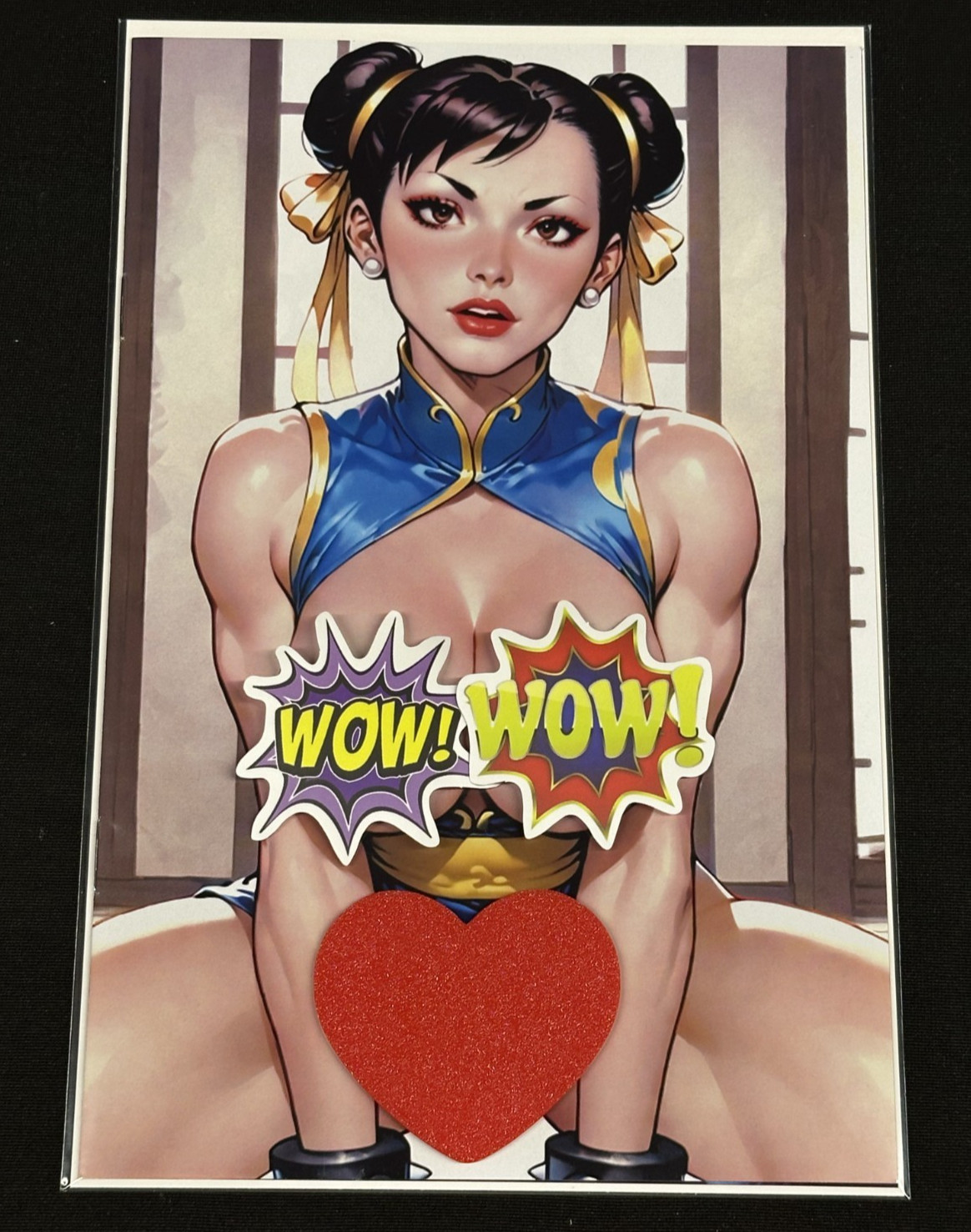 Keys Comics #1 Chun Li Streetfighter Cosplay Naughty Nude VIRGIN Variant ltd 100 Keys Comics #1 Chun Li Streetfighter Cosplay Naughty Nude VIRGIN Variant ltd 100