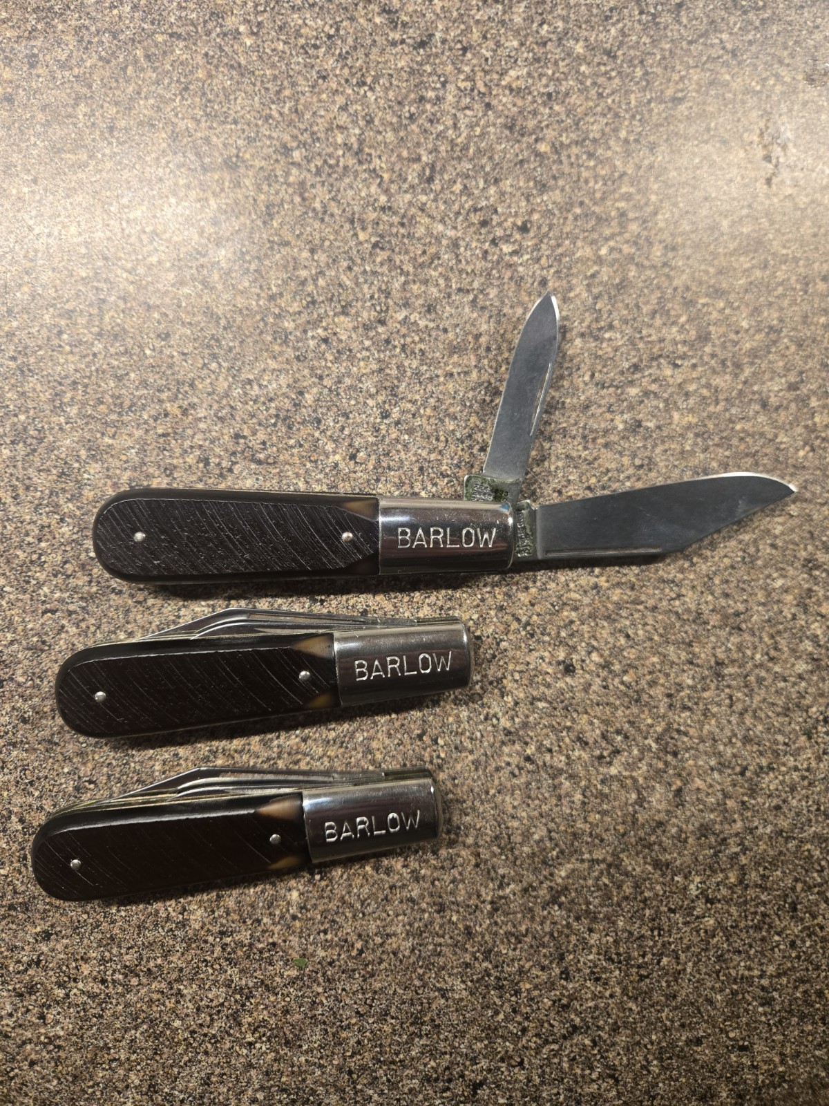 Vintage Imperial BARLOW POCKET KNIFE-2 Blades - SET OF 3 - NEW Vintage Imperial BARLOW POCKET KNIFE-2 Blades - SET OF 3 - NEW