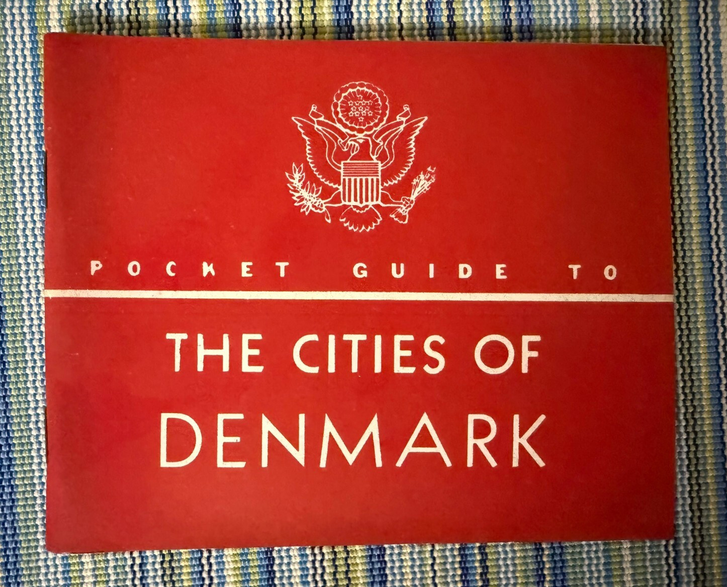 WW2 U.S Army & Navy POCKET GUIDE to The Cities of the DENMARK, 1944 WW2 U.S Army & Navy POCKET GUIDE to The Cities of the DENMARK, 1944