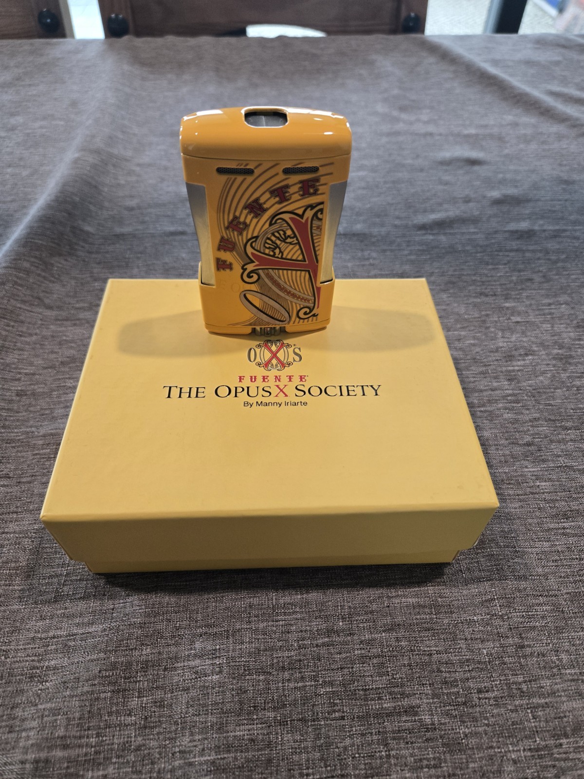 Opus X Society Limited Edition Opus X Fuente Large Table Lighter, New In Box