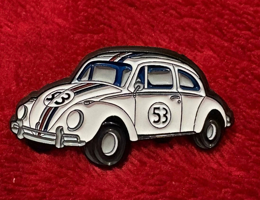 HERBIE THE LOVE BUG enamel pin - HERBIE THE LOVE BUG enamel pin -