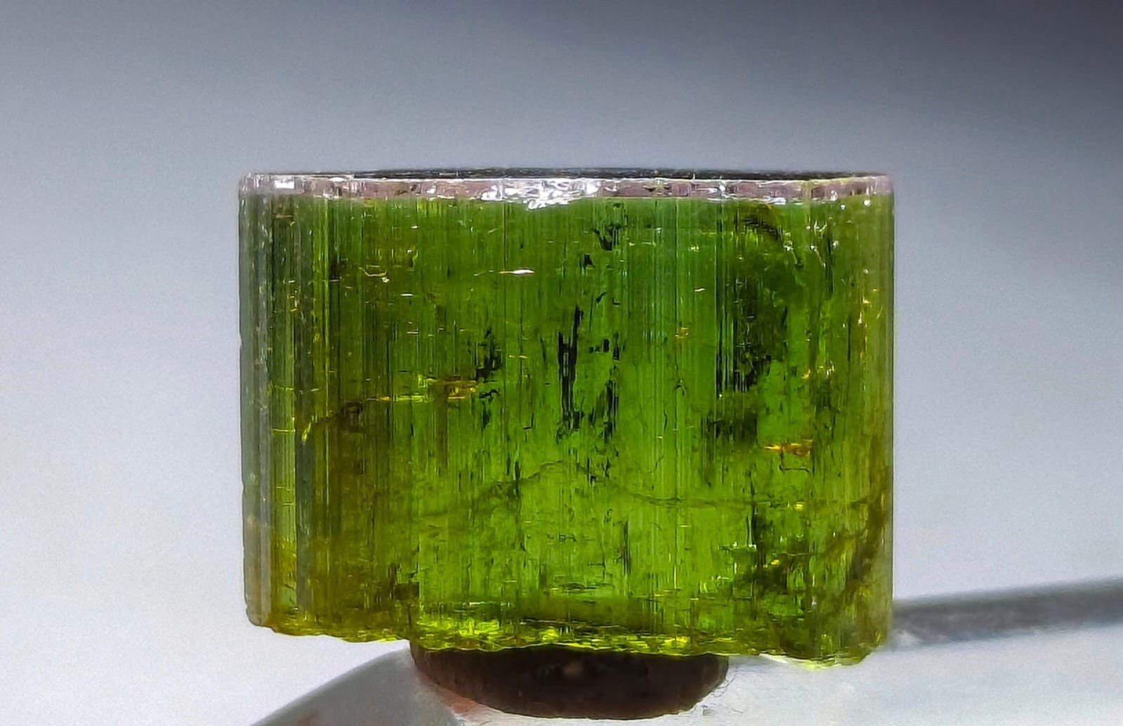 Saturated Top Quailty PurpleCap Bi-Colour Tourmaline Crystal From Afghnistan Saturated Top Quailty PurpleCap Bi-Colour Tourmaline Crystal From Afghnistan