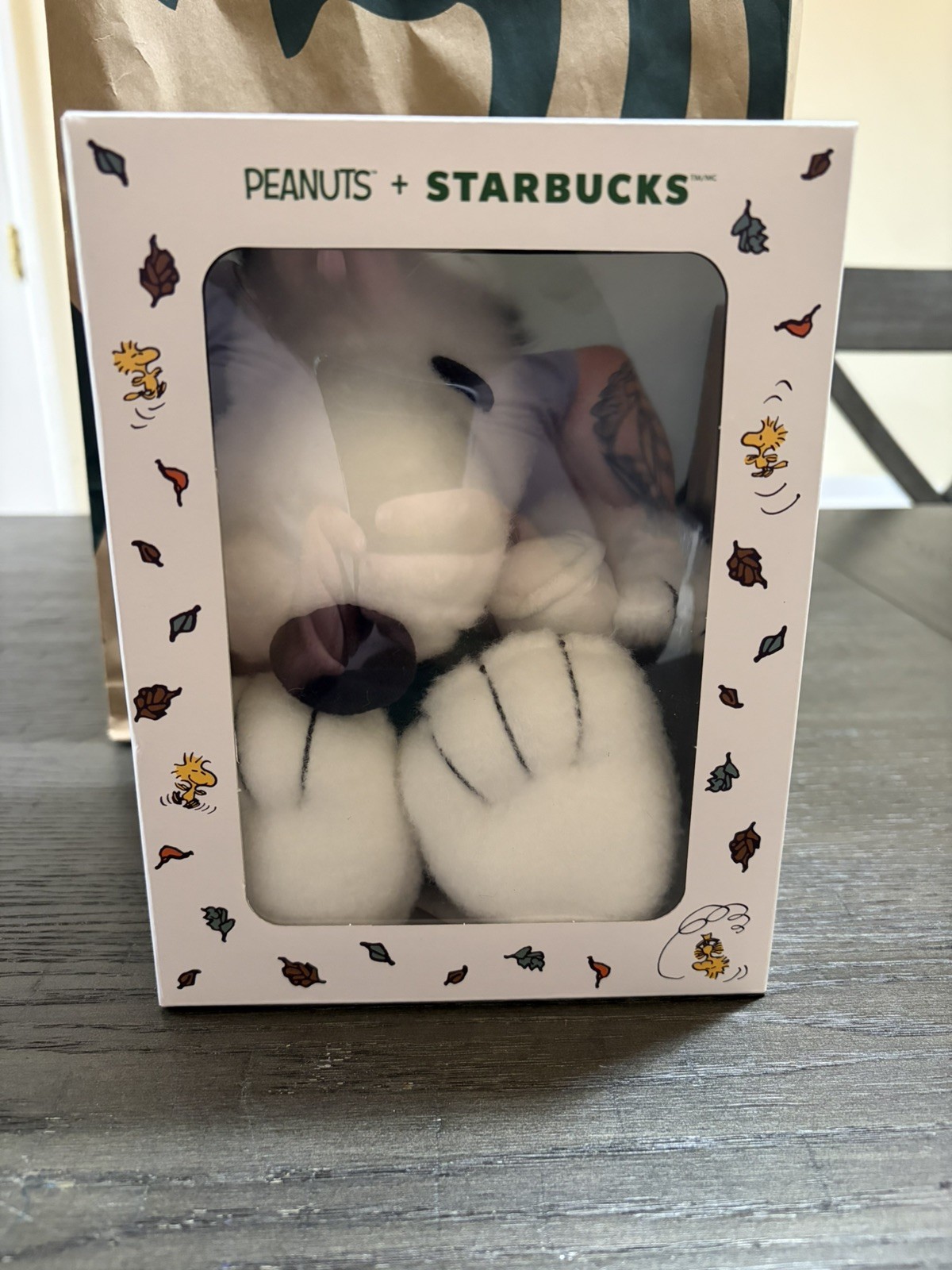 Starbucks x Peanuts Snoopy Plush 2026 - New In Box ships next day