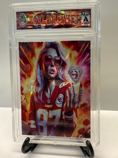 2025 Kansas City Chiefs Taylor Swift  Anime Refractor  xc2   rc