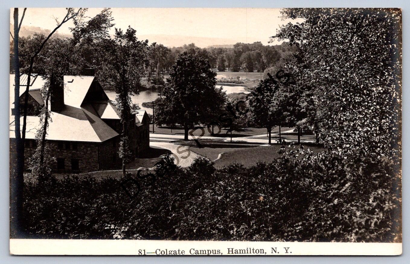 K61/ Hamilton New York RPPC Postcard c1920s Colgate University Campus 73 K61/ Hamilton New York RPPC Postcard c1920s Colgate University Campus 73