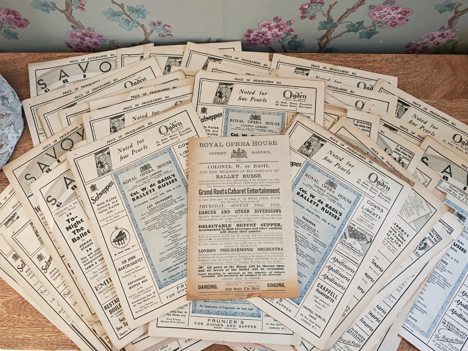 68x 1934-36 Ballets Russes Royal Opera House Covent Garden Programmes Job Lot 68x 1934-36 Ballets Russes Royal Opera House Covent Garden Programmes Job Lot