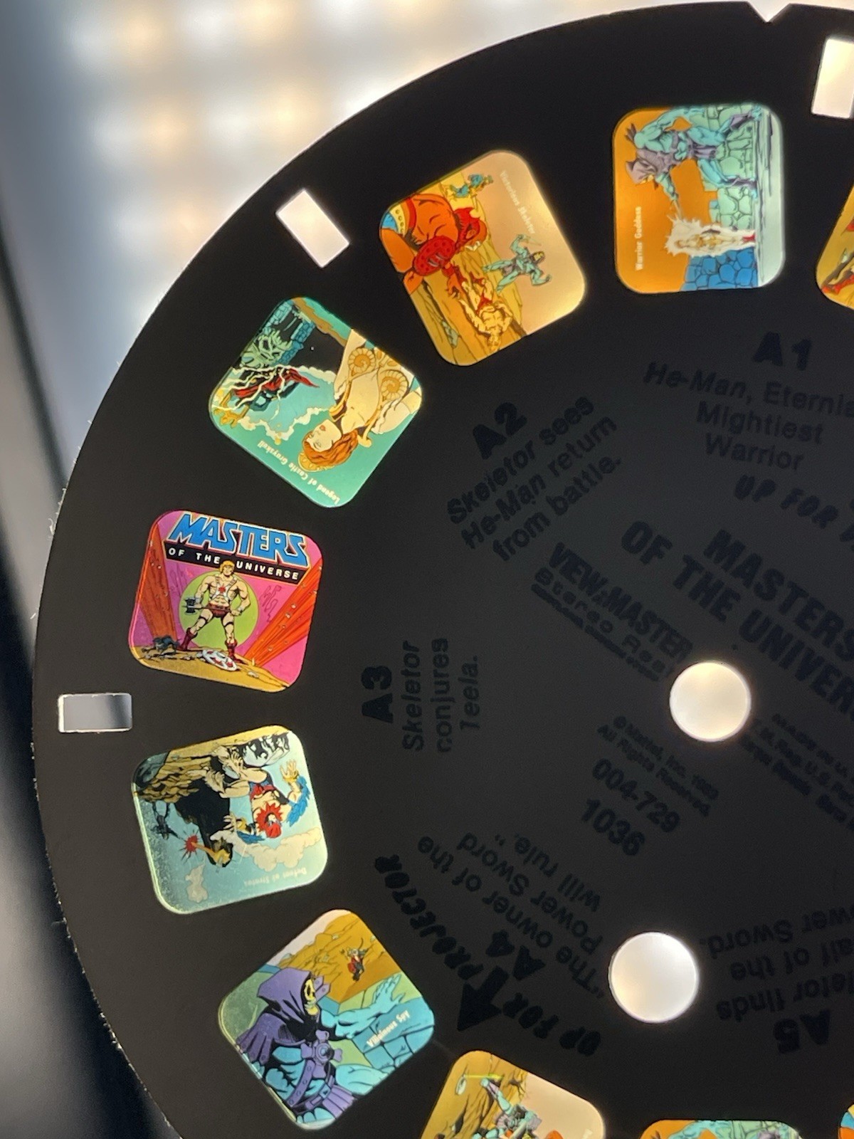 1983 Masters of the Universe He-Man Viewmaster View Master reels slides lot x 3 1983 Masters of the Universe He-Man Viewmaster View Master reels slides lot x 3
