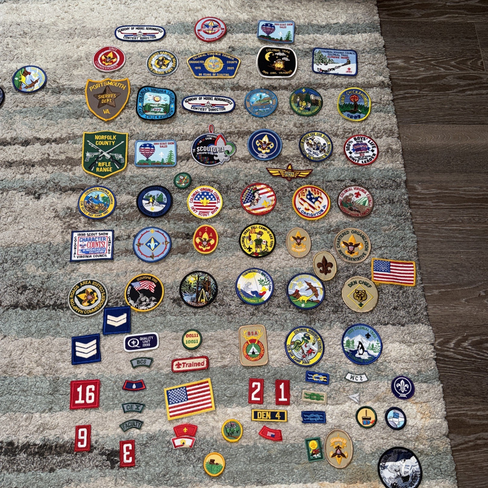 Large Lot of Boy Scout Patches Virginia 1980s To 2000s Huge Lot Of Patches Large Lot of Boy Scout Patches Virginia 1980s To 2000s Huge Lot Of Patches