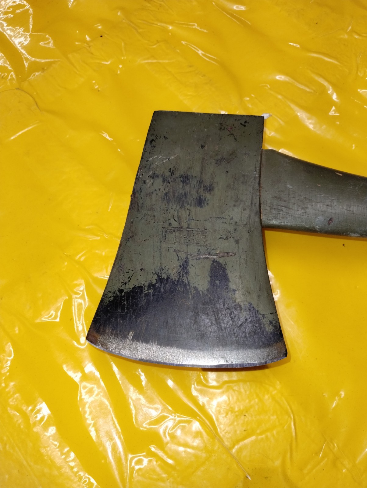 Vintage PLUMB VICTORY Single Bit Axe Head w/ Handle , USA, 12 Vintage PLUMB VICTORY Single Bit Axe Head w/ Handle , USA, 12