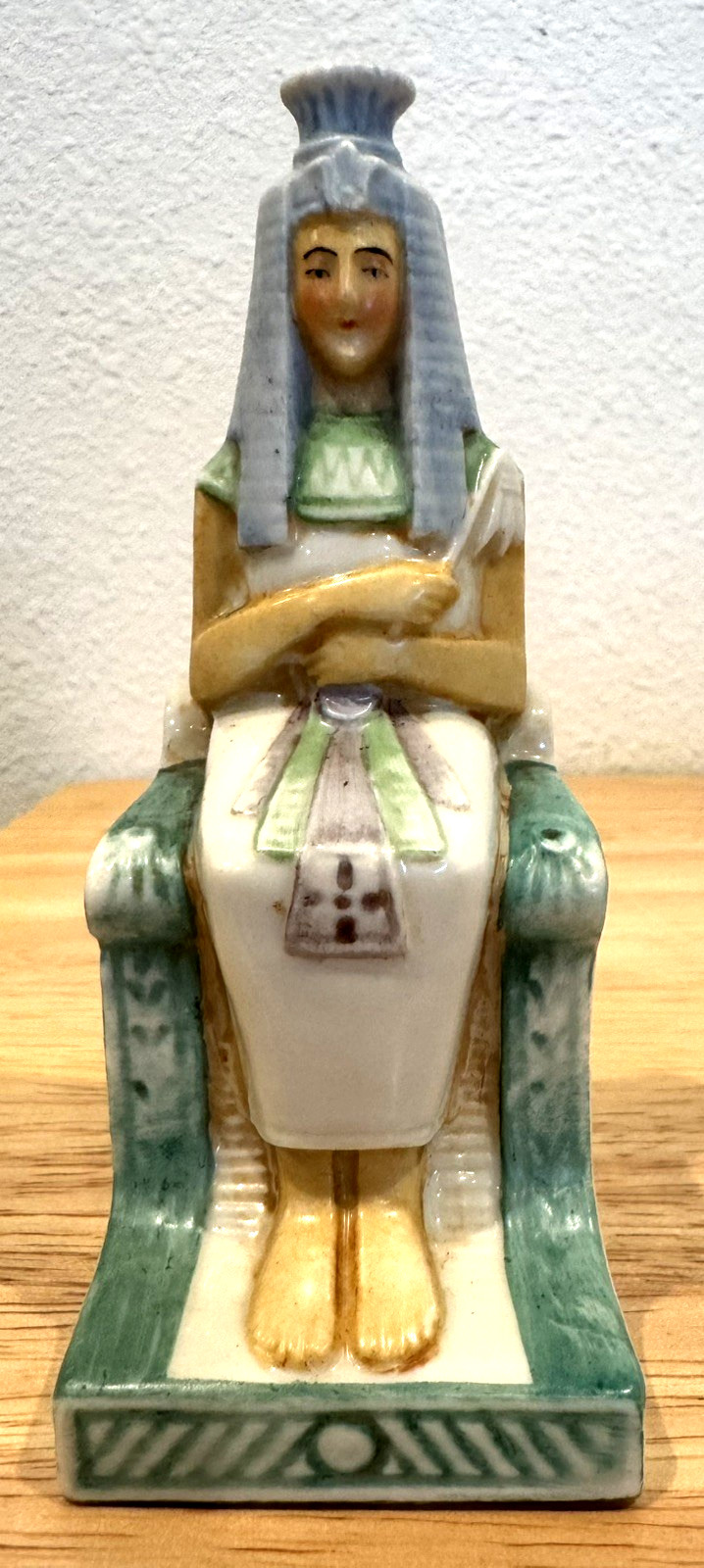 Vintage Art Deco Style Egyptian Goddess Isis 4.5 Vintage Art Deco Style Egyptian Goddess Isis 4.5