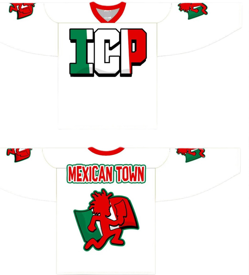 Mexican Town Hockey Jersey Insane Clown Posse All sizes JM2146
