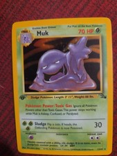 Pokemon Muk 13/62 1st Edition Fossil 1999 Holo  picture