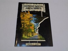 Minnesota Pathways A Pictorial Guide Photograph Book Old Travel History Vintage picture