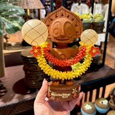 Disney’s Polynesian Village Resort Tiki Maui Light Up Lamp Statue Lei NEW picture