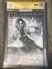Kate Beckinsale Autographed 2017 Underworld Blood Wars CA Variant #1 CGC SS 10 picture