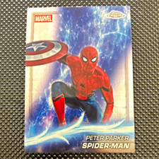 Topps 2025 Topps Chrome Spider-Man Peter Parker Rainbow Refractor 🔥Gradable🔥 picture