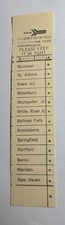 Vintage Amtrak Montrealer Train Seat Check. picture