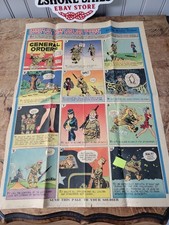 Chicago Sunday Tribune July 18,1943, General Orders Comic Page,Milton Caniff. picture