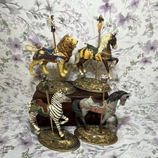 Willitts Designs Carousel Classics Ann Dezendorf LE 1997 4pc Resin Figurines picture