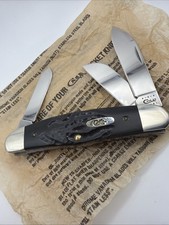Case XX Rough Black Humpback Stockman *MINT* picture