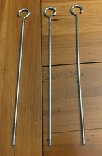 3 Coleman Leacock Shade Holders Lamp Finial Hanging Rod 11