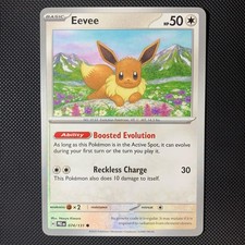 Eevee 074/131 Common Prismatic Evolutions Pokemon Near Mint picture
