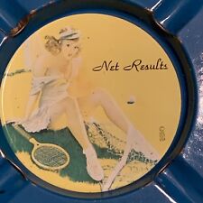 Philips 66 gas station Campbell Services Superior Wi Burlesque metal Ashtray Vtg picture