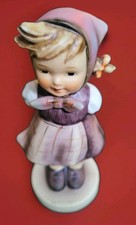 Rare 1st Edition Hummel Goebel Which Hand #258 Bisque Figurine TMK 4 - 1964 1972 picture